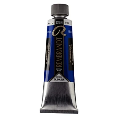 Image of Rembrandt Paint Oil Ultra, Ultramarine Deep, 150 ml