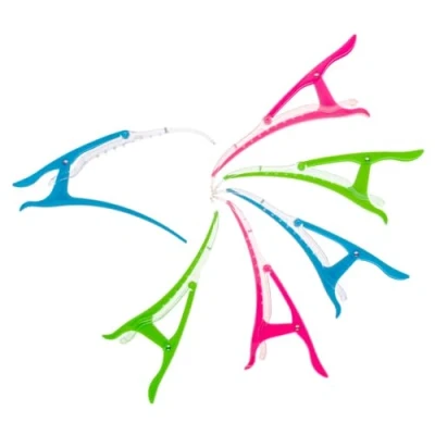 Image of Head Jog Eagle Klipz Hair Sectioning Clips With Strong Grip. Professional No Crease Crocodile For &amp; Styling. Suitable All Lengths Types (Green, Blue Pink 6 Pack)