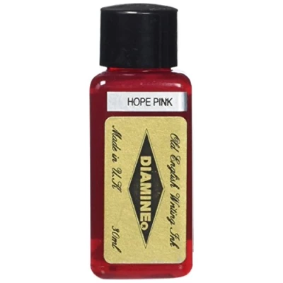 Image of Diamine 30ml Hope Pink fountain pen ink bottle