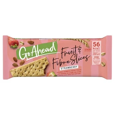 Image of Go Ahead Strawberry Fruit &amp; Fibre Slices, 5 218 g