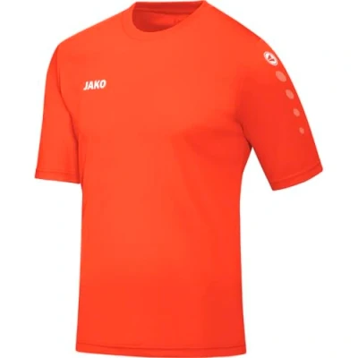 Image of Jako Men&#039;s Ka Football Team Jersey, Men, Trikot KA, Flame, M EU, S UK