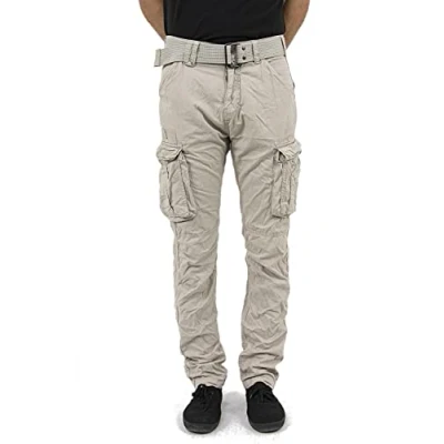 Image of Schott Nyc TRRANGER70 Pantalon, Gris (Ciment Ciment), W33/L32 (Taille fabricant:33) Homme