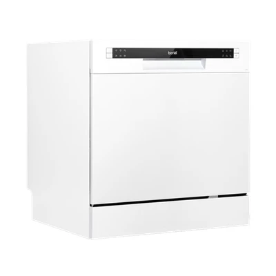 Image of Baridi Compact Tabletop Dishwasher 8 Place Settings, 6 Programmes, Low Noise, 8L Cycle, Start Delay White DH86