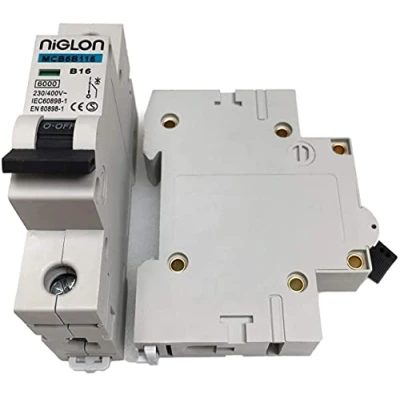 Image of Niglon MCB6B116 16 Amp Type B Single Pole 6kA 230V Circuit Breaker MCB