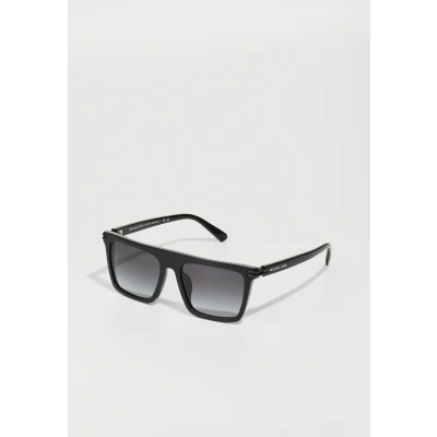 Image of Michael Kors Man MK2249U EDGEWATER 30058G Sunglasses Acetate Black Grey Squared Normal Shaded