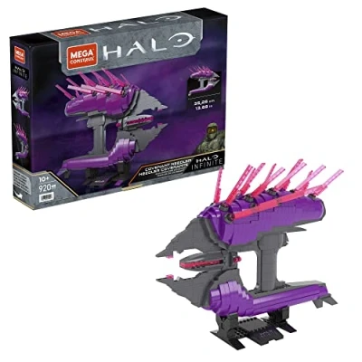 Image of Mega Construx Halo Covenant Needler Collector Infinite Construction Set, Building Toys for Kids, HDC30