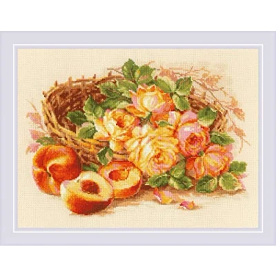 Image of RIOLIS Cross Stitch Kit 1827 Juicy Peach