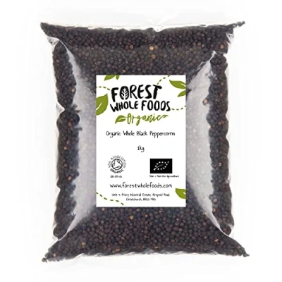 Image of Forest Whole Foods Organic Black Peppercorns (1kg)