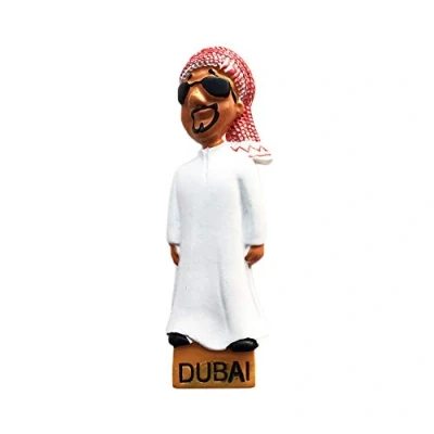 Image of Dubai Arab 3D Refrigerator Magnet Resin Travel Souvenirs,Handmade Home &amp; Kitchen Decoration Fridge Collection Gift