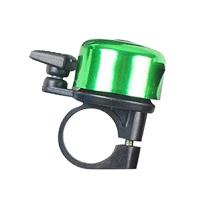Image of HshDUti Bike Bell, Aluminum Bicycle Bell with Loud Crisp Clear Sound, Road Mountain for Adults Kids Green