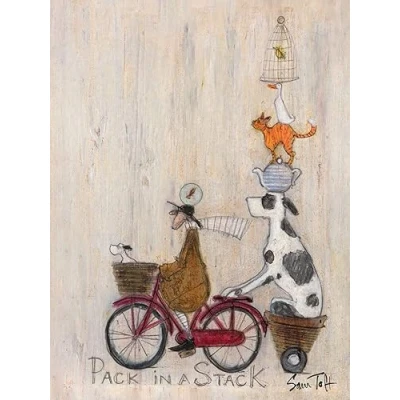 Image of Sam Toft (Pack in a Stack) 30 x 40cm Canvas