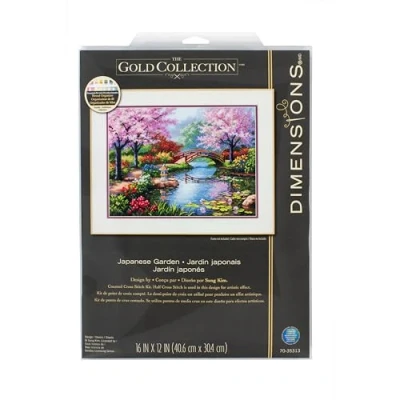 Image of DIMENSIONS 70 35313 Japanese Garden, Pink