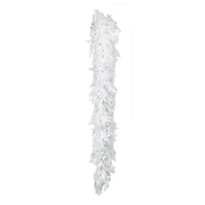 Image of Boland Feather Boa 50 g, Length Approx. 180 cm, 20s, Gatsby, Carnival, Halloween, Fancy Dress, Theme Party, Costume, Theatre