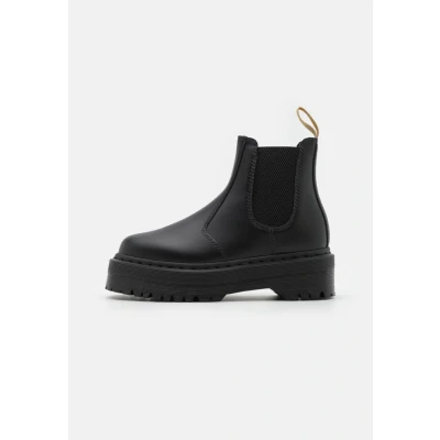 Image of Dr. Martens 2976 QUAD Unisex Platform ankle boots, Size: 7, Black High quality imitation leather