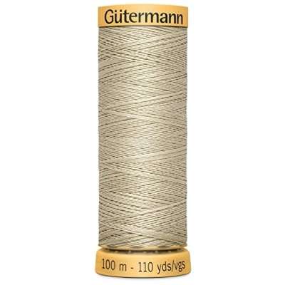 Image of Gutermann Natural Cotton Thread 110 Yards Bone