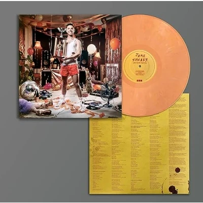 Image of Jake Shears Last Man Dancing Orange vinyl Sealed 2023 UK LP LSTUMM487