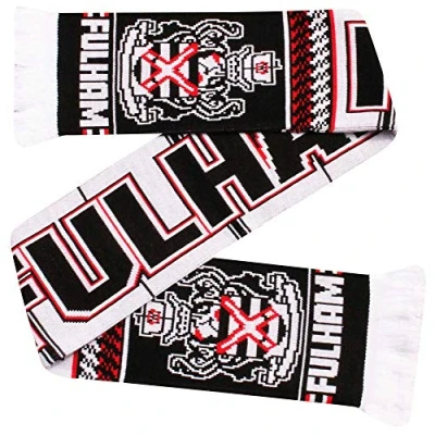 Image of GIFTS 4 ALL Fulham Football Fans Scarf, Match Day Cottagers Souvenir Scarf