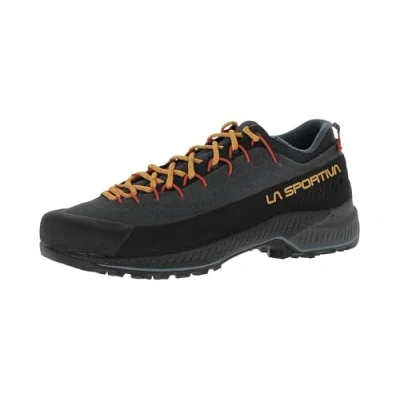 Image of La Sportiva TX4 EVO Hiking shoes, Men&#039;s, Size: 11.5, Carbon/papaya Leather/synthetics