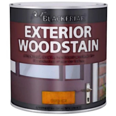 Image of Blackfriar BKFTEWSCN500 Traditional Exterior Woodstain, 500 ml, Chestnut