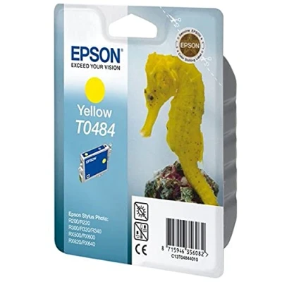 Image of Epson Inkjet Cartridge Page Life 400pp Yellow Ref T048440, Genuine