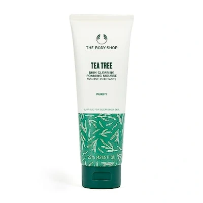 Image of The Body Shop Tea Tree Skin Clearing Foaming Cleanser, 5.0 Fluid Ounce