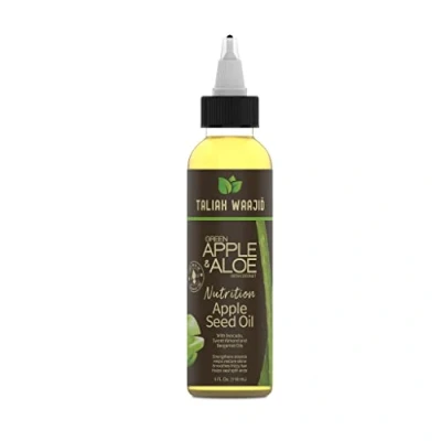 Image of Taliah Waajid Green Apple &amp; Aloe Nutrition Seed Oil 4oz, Yellow