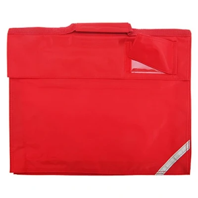 Image of Quadra Junior Book Bag One Size Bright Red