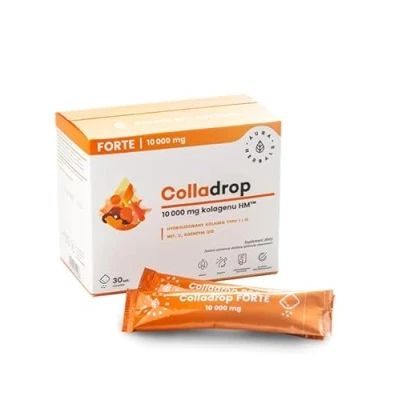 Image of Colladrop Forte, marine collagen 10000 mg, sachets 30 pcs