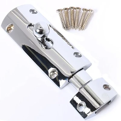 Image of Polished Chrome 3&quot; / 75mm Door Bolt