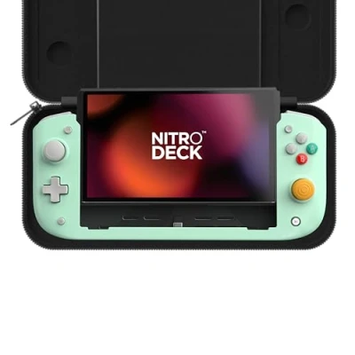 Image of CRKD Nitro Deck Limited Edition (Retro Mint) For Nintendo Switch &amp; OLED