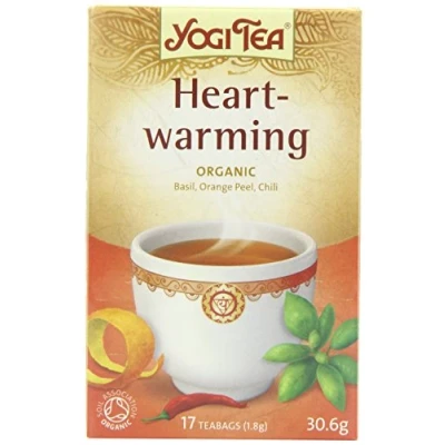 Image of 6 Pack of Yogi Tea Heartwarming 17 Bag