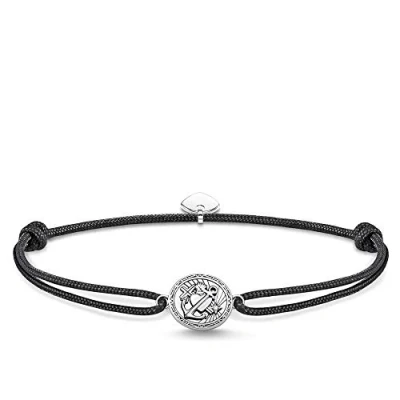 Image of Thomas Sabo unisex bracelet Little Secret faith love hope 925 Sterling silver blackened LS086 889 11 L22v