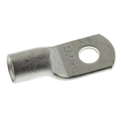 Image of Tubular Cable Lug Blank 50mm² Hole Diameter M8 Ring Copper tinned