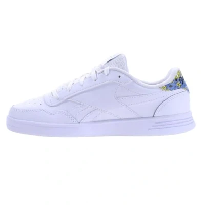 Image of Reebok Women&#039;s Court Advance Sneaker, White/White/BOLCYA, 5 UK
