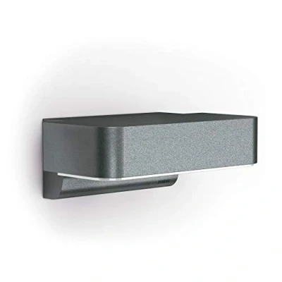 Image of Steinel Outdoor Light L 800 SC Anthracite, LED Wall Lamp, 160 Motion Detector, Networkable, can be Operated via Bluetooth App