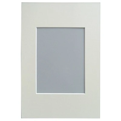 Image of walther Design PassepArtouts Cream for Frame size: 24 x 30 cm, Picture 18 cm PA431C, green