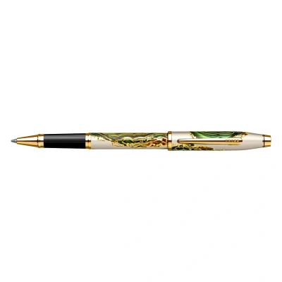 Image of CROSS Wanderlust Borneo Rollerball Pen with 23CT Gold Appointments incl. Premium Gift Box Refillable Rolling Ball