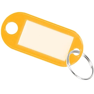Image of mumbi 1 x key fob tags can be written on, orange