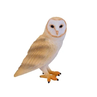 Image of MOJO Barn Owl Collectable Bird Farm Animal Toy Figure