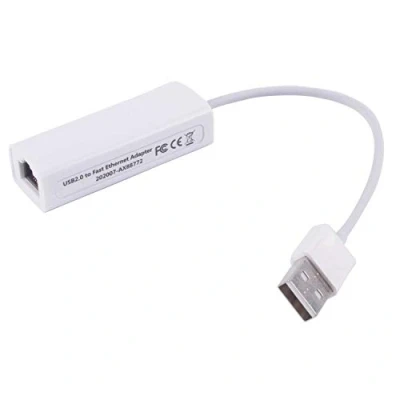 Image of USB to RJ45 Lan Ethernet Adapter 100Mbps Asix AX88772B AX88772 Converter 10M 100M (USB A male RJ45)