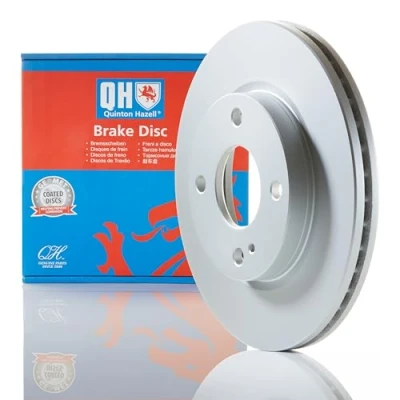 Image of 1523795, 1535924, 1546835, 1679853, 1892667 Brake disc QUINTON HAZELL BDC5781 258mm 23mm 4 Vented FORD: FIESTA 6, 6 Van, KA+ Hatchback