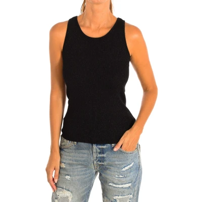 Image of Le Temps Des Cerise Womens Sleeveless top GJACOBSGI0000SM172 woman Black viscose Size X Small