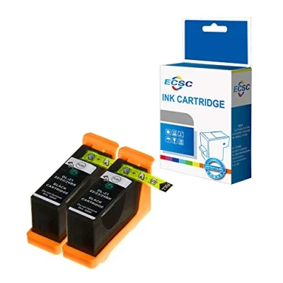 Image of ECSC Compatible Ink Cartridge Replacement for Dell All In One P513W V313 V313W (Black, 2 pack)