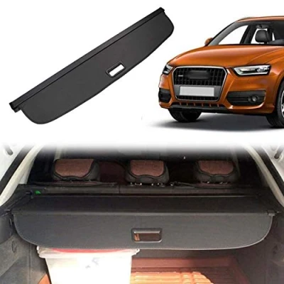 Image of WangSiwe Car Retractable Rear Trunk Parcel Shelf for Audi Q3 2010 2011 2012 2013 2014 2015 Luggage Shade Shield Cargo Security Cover Curtain Privacy Protective Accessories