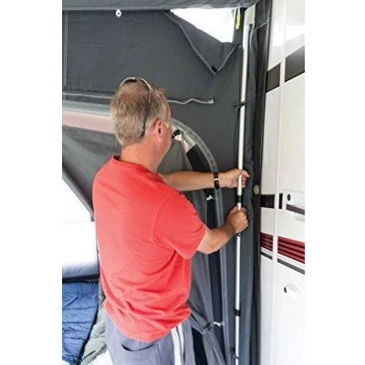Image of Kampa Deluxe Aluminium Alloy Rear Upright Poles (Pair)