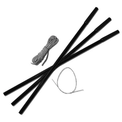 Image of TentSpares Easy Camp Palmdale 400, 500 &amp; 600 Fibreglass Tent Pole Repair Kit, Poles Replacement, Accessories
