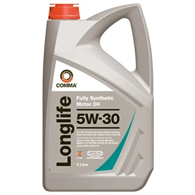 Image of Comma GML5L Long Life Fully Synthetic 5W30 Motor Oil, 5 Liter