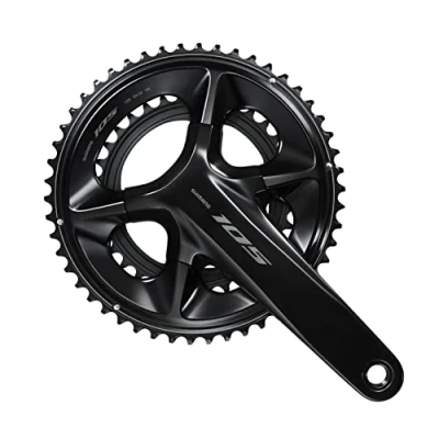 Image of SHIMANO Pl/Bi 105 Fcr7100 12 V S/C Bielles Mixte, Noir, 170 50 34 12V