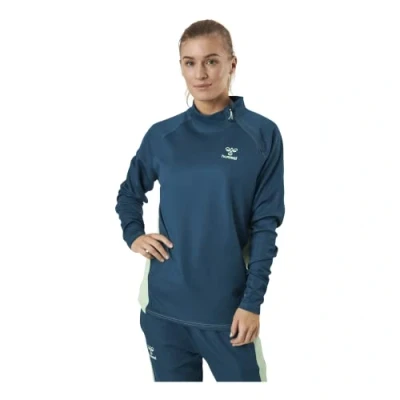 Image of Hummel Hmlaction Women&#039;s Half Zip Sweatshirt XXL