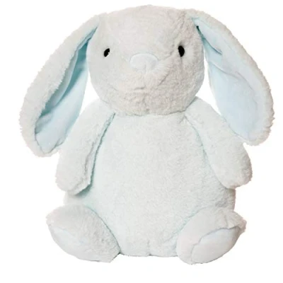 Image of Manhattan Toy Bumpers Darby Bunny Stuffed Animal, Blue, 25.4cm